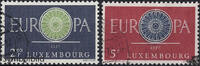Luxemburg Luxemburg 1960 o - EUROPA, Wagenrad -