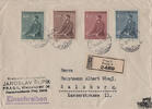 3. Reich Brief 53. Geburtstag von Adolf Hitler -