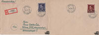 3. Reich - 3 Belege Tarnow 55. Geburtstag von Adolf Hitler -