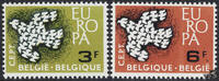 Belgien 1961 ** - EUROPA, Taube -