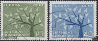Deutschland Deutschland 1962 o - EUROPA, Baum -