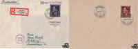 3. Reich - 3 Belege Tarnow - 55. Geburtstag von Adolf Hitler -