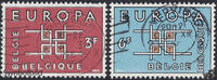 Belgien Belgien 1963 o - EUROPA, Ornament -