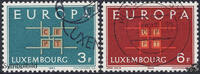 Luxemburg Luxemburg 1963 o - EUROPA, Ornament -