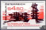Österreich Österreich 1984 **, S 4,50 - Nie wieder Bürgerkrieg -
