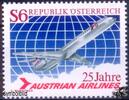 Österreich Österreich ** 1983 - 6 S - 25 Jahre Austrian Airlines -