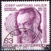Österreich Österreich o 1983 - 3 S - 100. Geburtstag von Matthias Hauer -