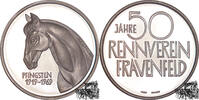 Schweiz Ag-Medaille 1969 - 50 Jahre Rennverein Frauenfeld, Pfingsten 1919-1969, Schweiz -