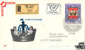 Österreich FDC, 1980 - 4 S - 500 Jahre Stadt Baden - Reko