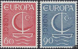 Norwegen Norwegen 1966 ** - EUROPA, Boot -