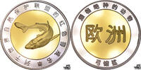 China Medaille - Dornhai, Tierwelt -