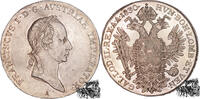 1/2 Taler 1/2 Taler 1830 A -Österreich, Prachtexemplar, RV. Pol.Platte -