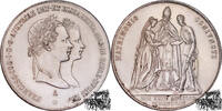 Österreich 1 Gulden 1854 A - Hochzeit 1 Gulden 1854 A f.stplfr.
