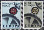 Belgien Belgien 1967 ** - EUROPA, Zahnräder -
