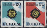 Deutschland Deutschland 1967 ** - EUROPA, Zahnräder -