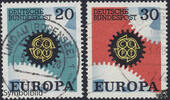 Deutschland Deutschland 1967 o - EUROPA, Zahnräder -