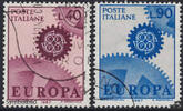 Italien Italien 1967 o - EUROPA, Zahnräder -