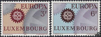 Luxemburg Luxemburg 1967 ** - EUROPA, Zahnräder -