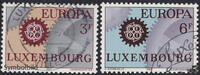 Luxemburg Luxemburg 1967 o - EUROPA, Zahnräder -