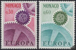 Monaco Monaco 1967 ** - EUROPA, Zahnräder -