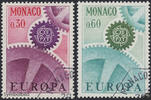 Monaco Monaco 1967 o - EUROPA, Zahnräder -