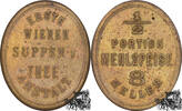 Wertmarke - 1/2 Portion Mehlspeise -8 Heller, 1. Wiener Suppen & Thee Anstalt -