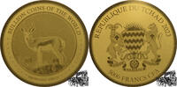 Kongo 5000 Francs CFA 5000 Francs 2023 - Springbock, 1/200 Oz -