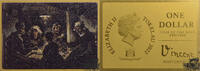 1 Dollar 1 Dollar 2022 - Kartoffelesser, Gemälde von Vincnt van Gogh, Tokelau Inseln, 1/500 Oz -