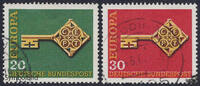 Deutschland Deutschland 1968 o - EUROPA, Schlüssel -