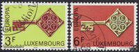 Luxemburg Luxemburg 1968 o - EUROPA, Schlüssel -
