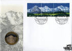 Schweiz Peso Numisbrief 2012 - 10 Franken 2005 Jungfrau -