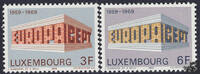 Luxemburg Luxemburg 1969 ** - EUROPA Tempelform -
