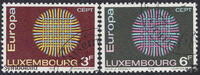Luxemburg Luxemburg 1970 o - EUROPA, Sonne -