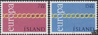 Island Island 1971 ** - EUROPA, Brüderlichkeit -