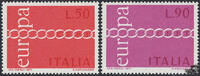 Italien Italien 1971 ** - EUROPA, Brüderlichkeit -