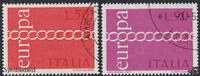 Italien Italien 1971 o - EUROPA, Brüderlichkeit -