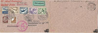 Österreich Deutschland Zeppelinpost Olympiafahrt 1936 -
