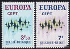 Belgien Belgien 1972 ** - EUROPA, Sterne -