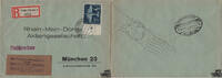 3. Reich 42+108 Pf. 42er Deutscher Luftpostdienst -