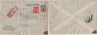 3. Reich 8 & 30 Pfennig Partei-Dienstmarken MiF -