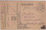 Beleg Deutsches Reich - Feldpost 1. Weltkrieg - siehe Scan -