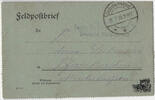 Beleg Deutsches Reich - Feldpost 1. Weltkrieg - siehe Scan -