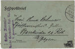 Beleg Deutsches Reich - Feldpost 1. Weltkrieg - siehe Scan -