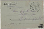 Beleg Deutsches Reich - Feldpost 1. Weltkrieg - siehe Scan -