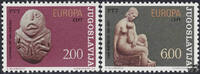 Unbekannt Jugoslawien 1974 ** - EUROPA, Skulpturen -