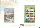 Frankreich 2001 o - Postblatt, Geschichte der Eisenbahn -