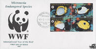 Mikronesien Mikronesien 1997 FDC - Schmetterlingsfische -