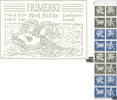 Island Island 1990 ** - Figuren aus dem isländischen Staatswappen, Markenheftchen -