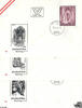 Österreich Österreich FDC 1977 - 2,50 S - 25 Jahre Wiedereröffnung des Stephansdoms (Stephansdom-Detailbilder) - Satz (3 W.) -