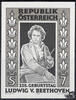 Österreich Österreich 1995 ** - Ludwig van Beethoven - Schwarzdruck -